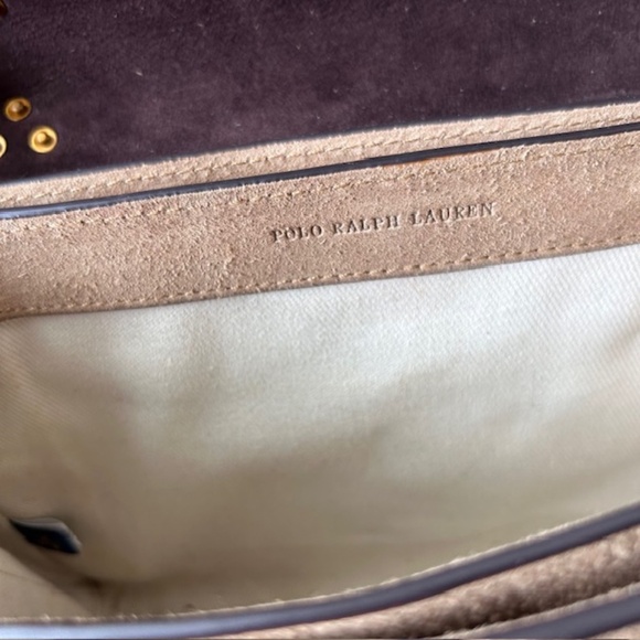 Polo Small Schooly Bag in Suede - Picture 6 of 10